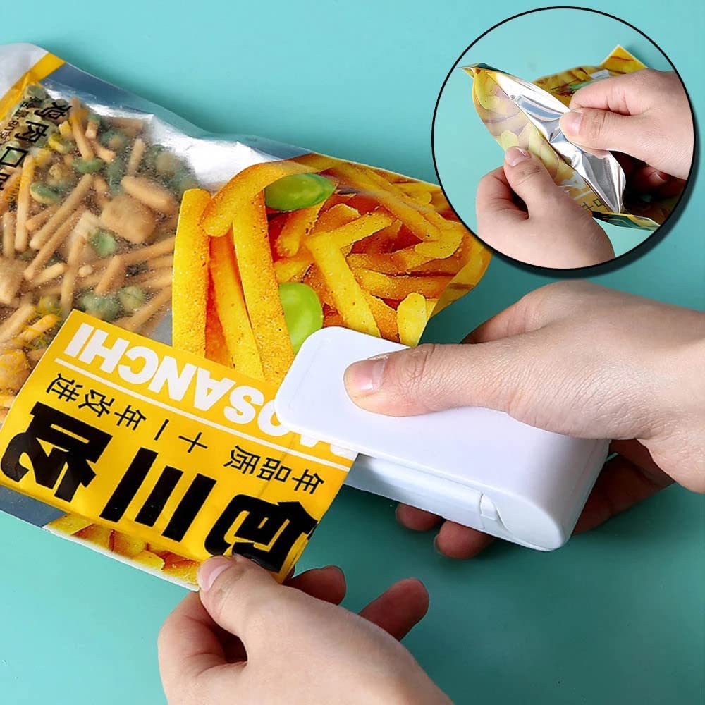 Mini Heat Sealer – Reseal Snack Bags in Seconds for Freshness On-the-Go
