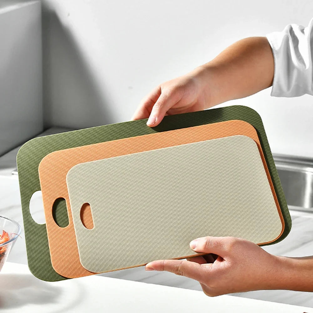 PP Non-Slip Square Chopping Board Easy-Clean Kitchen Tool Effortless Essentials