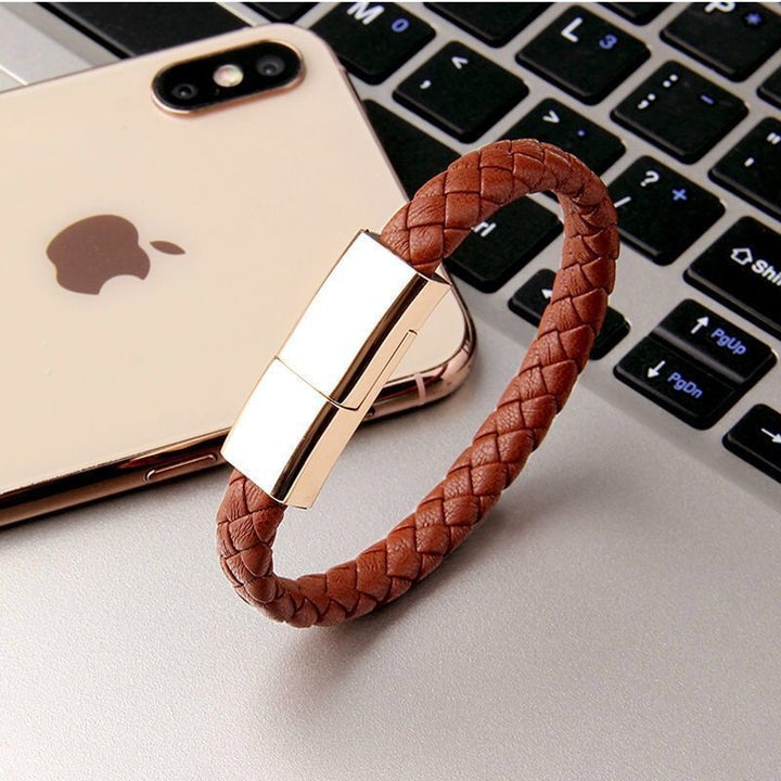 Charging Bracelet – Stylish Wearable USB Cable for Power On-the-Go Beckett