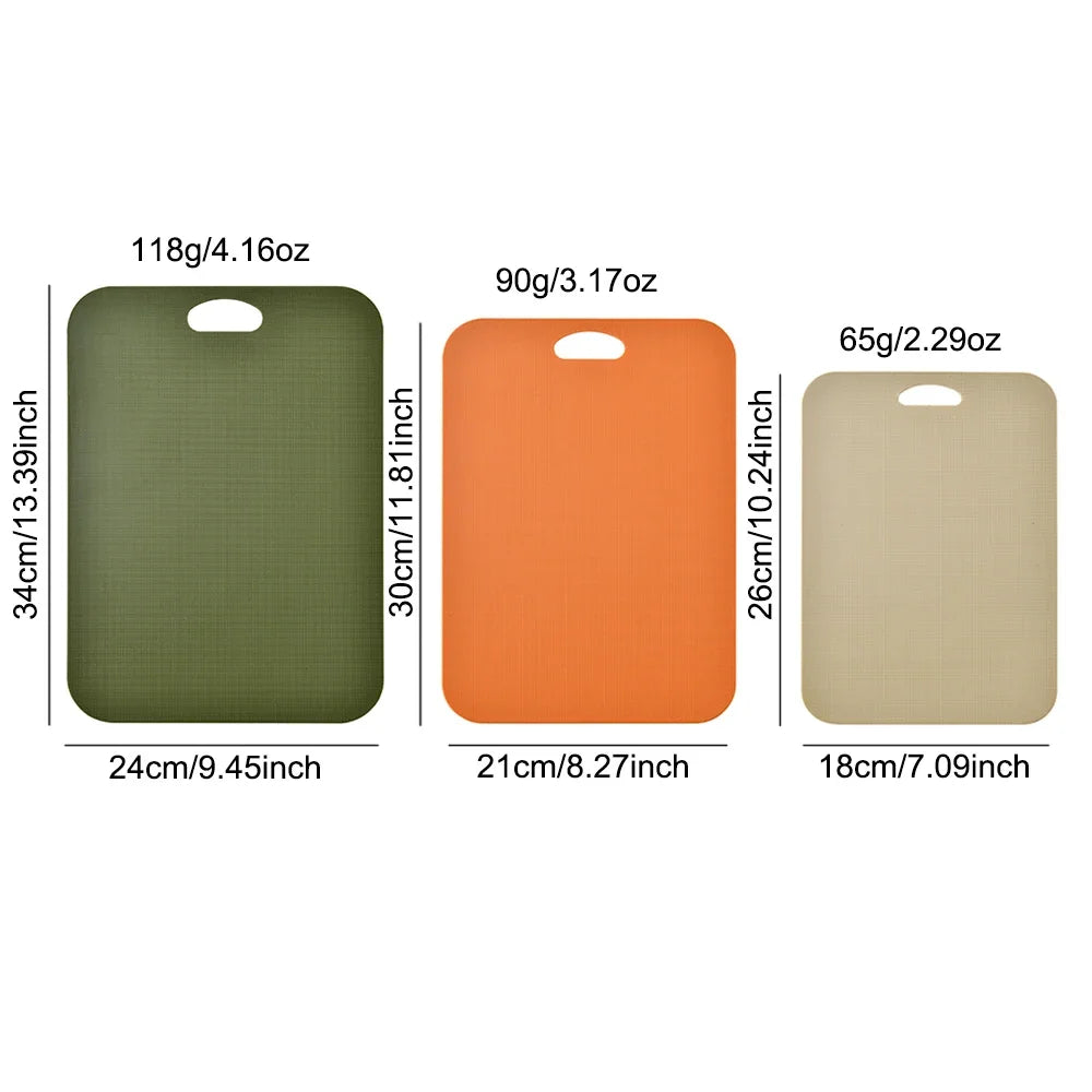 PP Non-Slip Square Chopping Board Easy-Clean Kitchen Tool Effortless Essentials