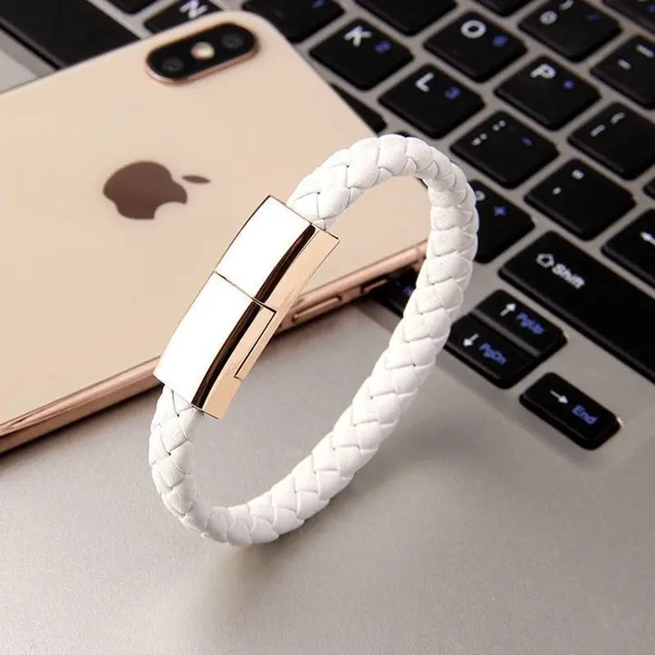 Charging Bracelet – Stylish Wearable USB Cable for Power On-the-Go Beckett