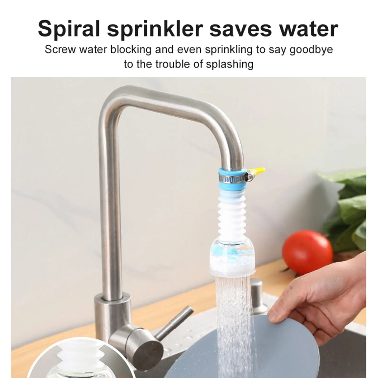 360° Rotation Kitchen Sink Faucet Extenders – Flexible Water Flow Made Easy Ignisio