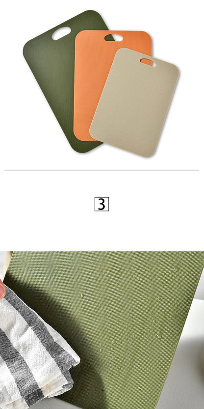 PP Non-Slip Square Chopping Board Easy-Clean Kitchen Tool Effortless Essentials