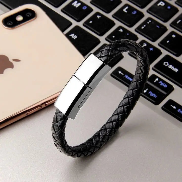 Charging Bracelet – Stylish Wearable USB Cable for Power On-the-Go Beckett