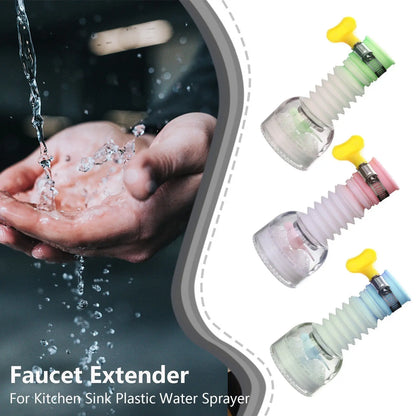 360° Rotation Kitchen Sink Faucet Extenders – Flexible Water Flow Made Easy Ignisio