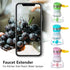 360° Rotation Kitchen Sink Faucet Extenders – Flexible Water Flow Made Easy Ignisio